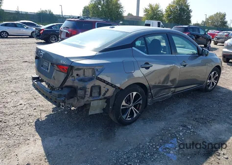 2022 Nissan Sentra Sv Xtronic Cvt из США, поврежденный, VIN 3N1AB8CV0NY206438